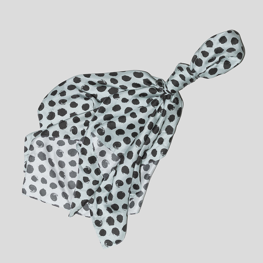 personalised mens silk scarf