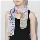 Ladies Chiffon Personalised Shawl