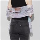 personalised chiffon scarves
