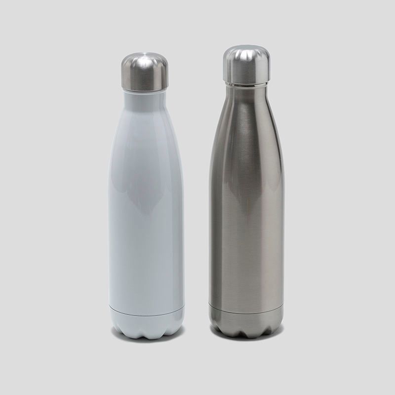 Insulated Squeeze Bottle Silver Bottle