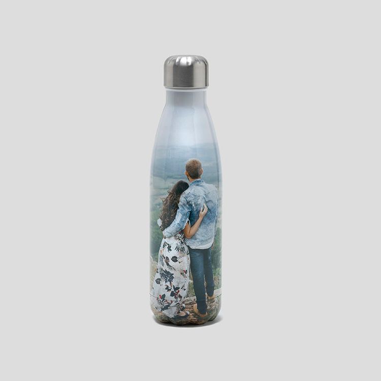 printed water bottle