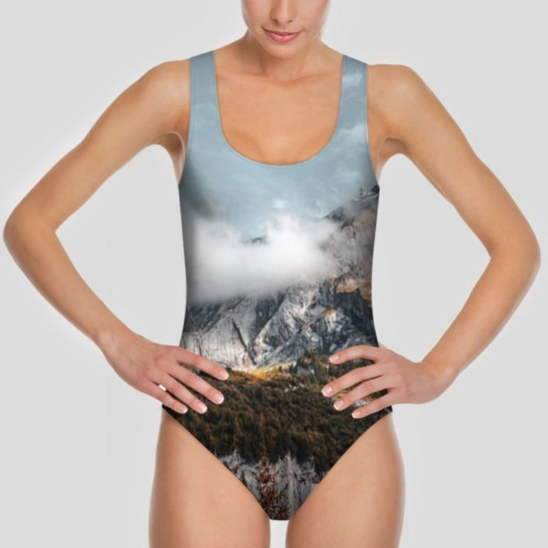 custom printed swimwear