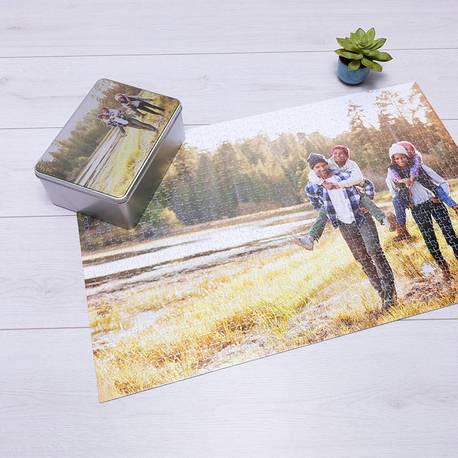 classic custom photo puzzle