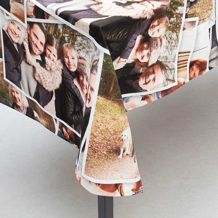 custom collage table cloth