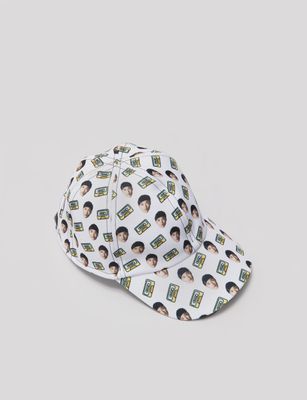 cat face baseball cap