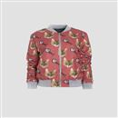 Woman's Bomber Jacket with Face