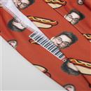 hot dog face hoodie