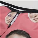 skirt with faces
on it