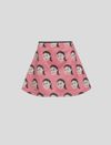 skirt with faces