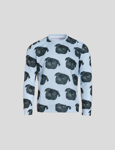 cat face sweatshirt