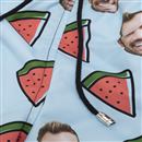 face swimming shorts