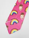 face on tie detail