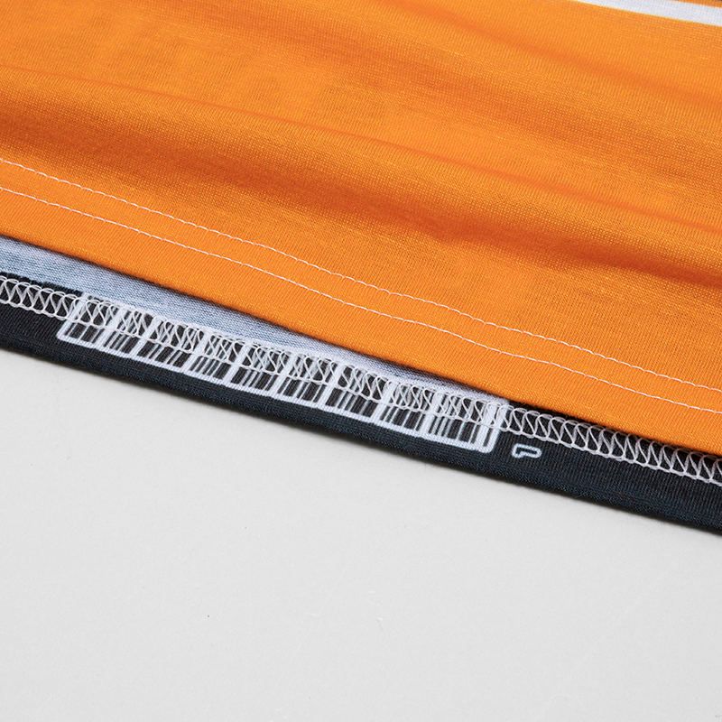 Custom White Orange Pinstripe Orange-Black Authentic Basketball Jersey