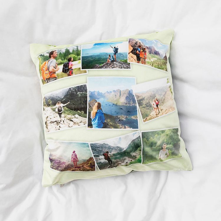 photo collage cushion