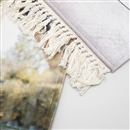 personalised bedside rugs reverse fringe and no fringe option