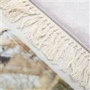 plain rug and fringe rug comparison