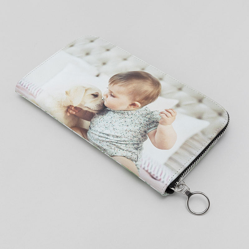 Personalised Blush Leather Pouch | Gifts Australia