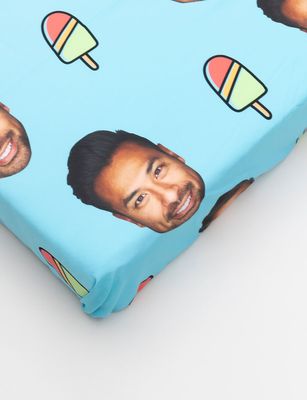 bed sheets with your face on it