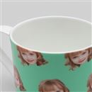 Face on Bone China closeup