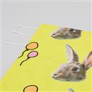 Curtains with faces on