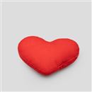 heart cushion with face reverse