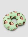 neck pillow with faces