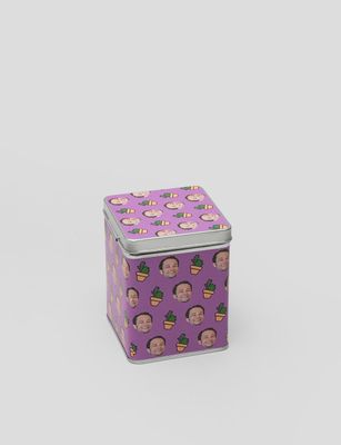 face tea caddy