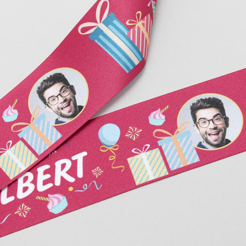 Custom Ribbon. Personalized Ribbon. Printed Ribbon