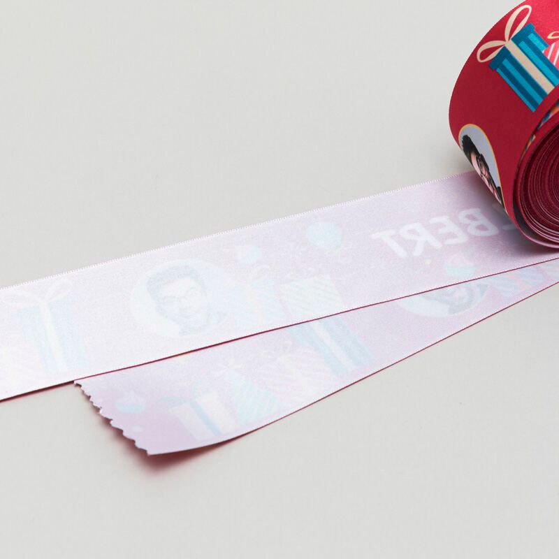 Custom Ribbon Printing. Design Your Own Personalised Ribbon