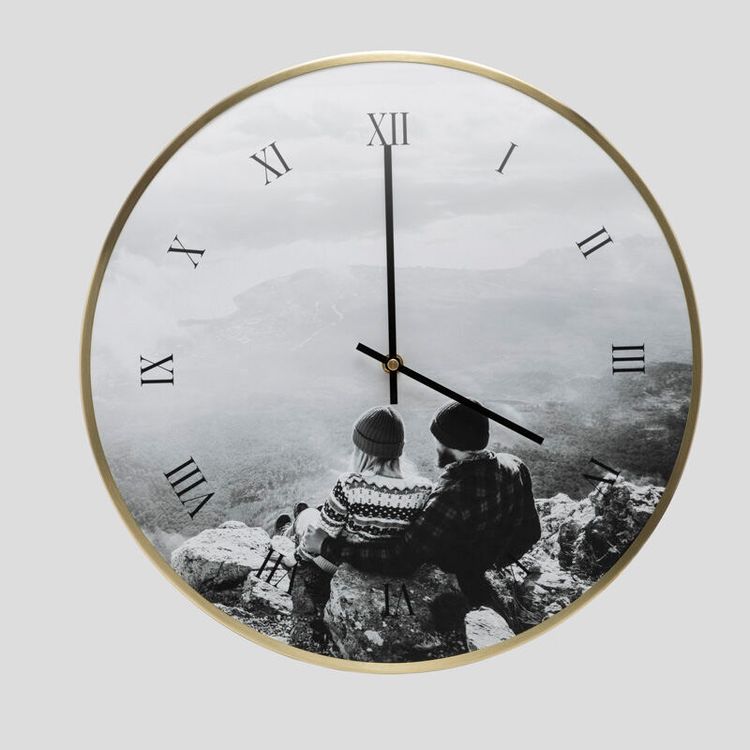 personalised wedding clock