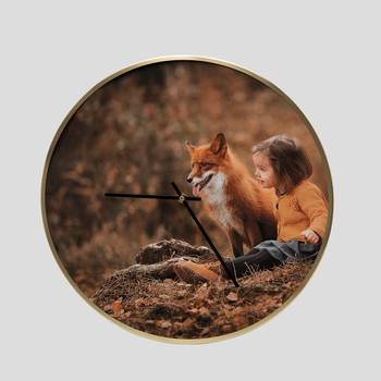 personalized wall clock with pictures