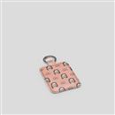 Leather Keyring with Face