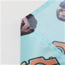 custom flag with face