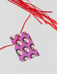 Gift Tags with Face Print