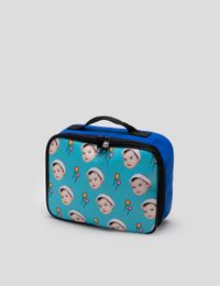 face lunch bag