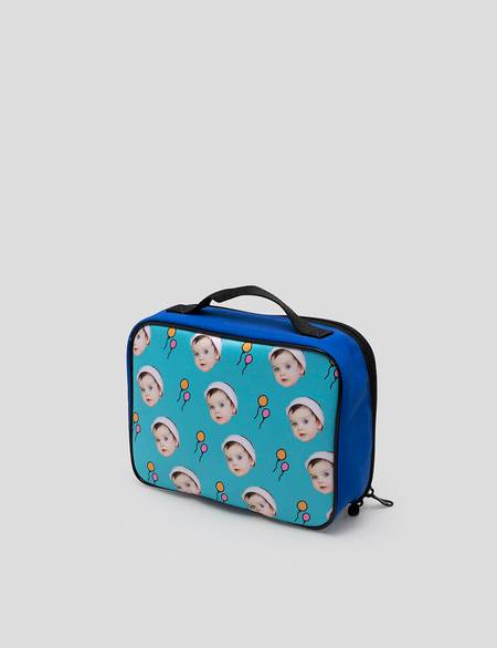 face lunch bag