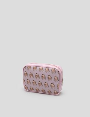 Make-up Bag with Faces on