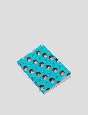 Notebook with Face on