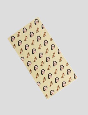 Towel With Face On It