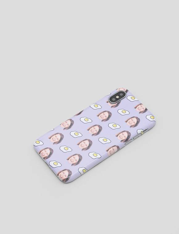 Face iPhone Case back