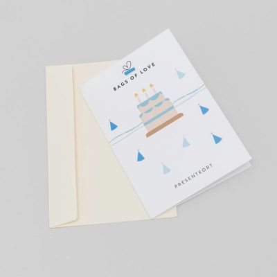 presentkort för födelsedagen