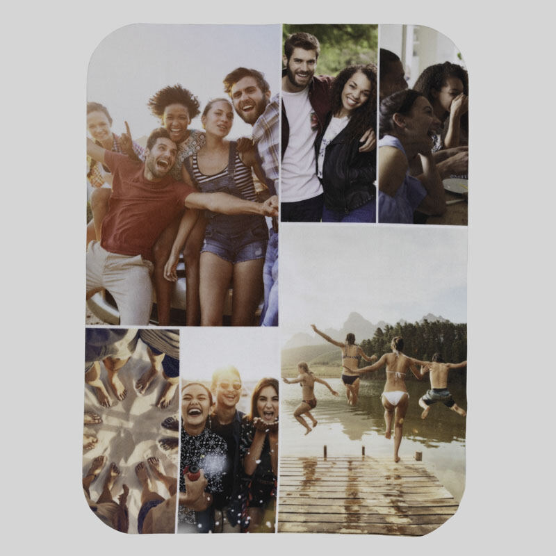 Collage blankets discount