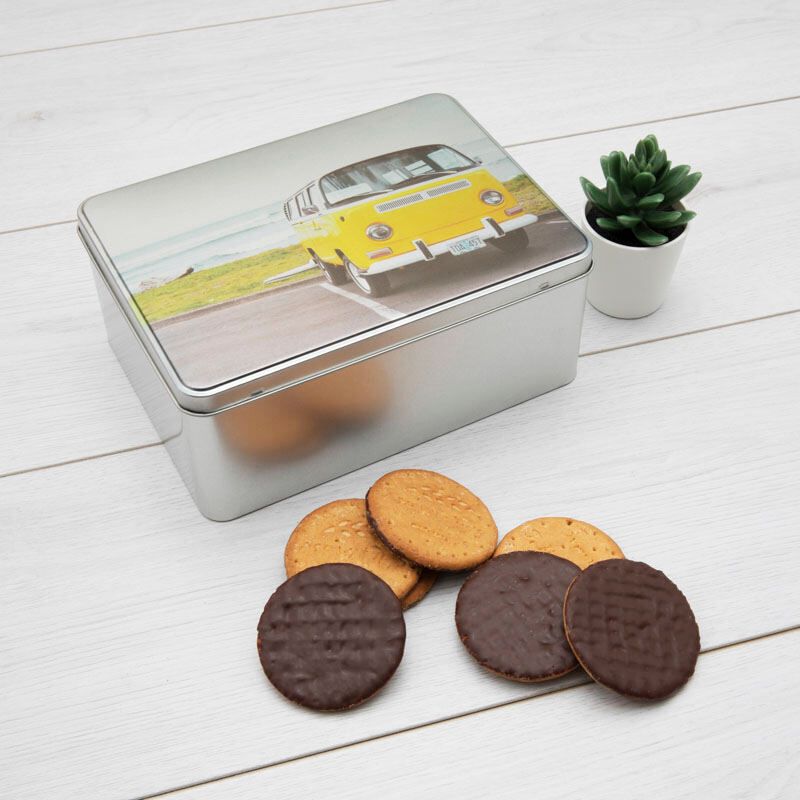 personalised biscuit tin uk