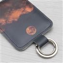 personalized leather keyring