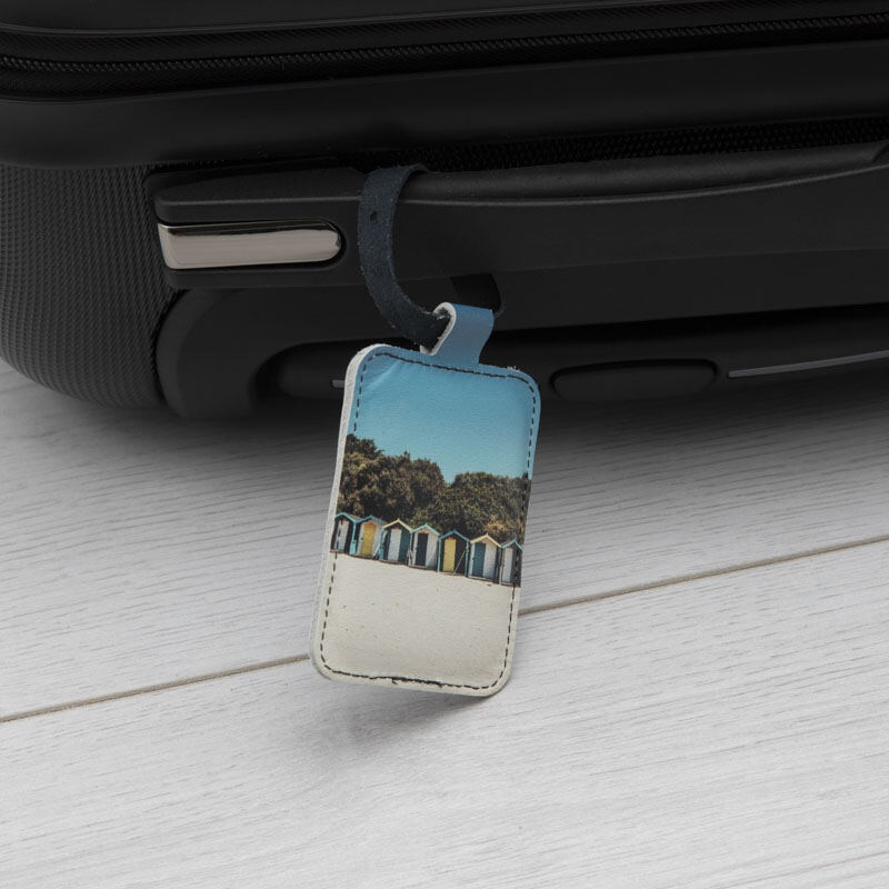 Personalised Photo Luggage Tags. Custom Luggage Tags