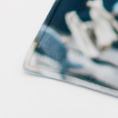 fleece photo blanket baby detail