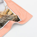 photo collage fleece blanket detail