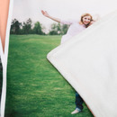 fleece photo collage blanket