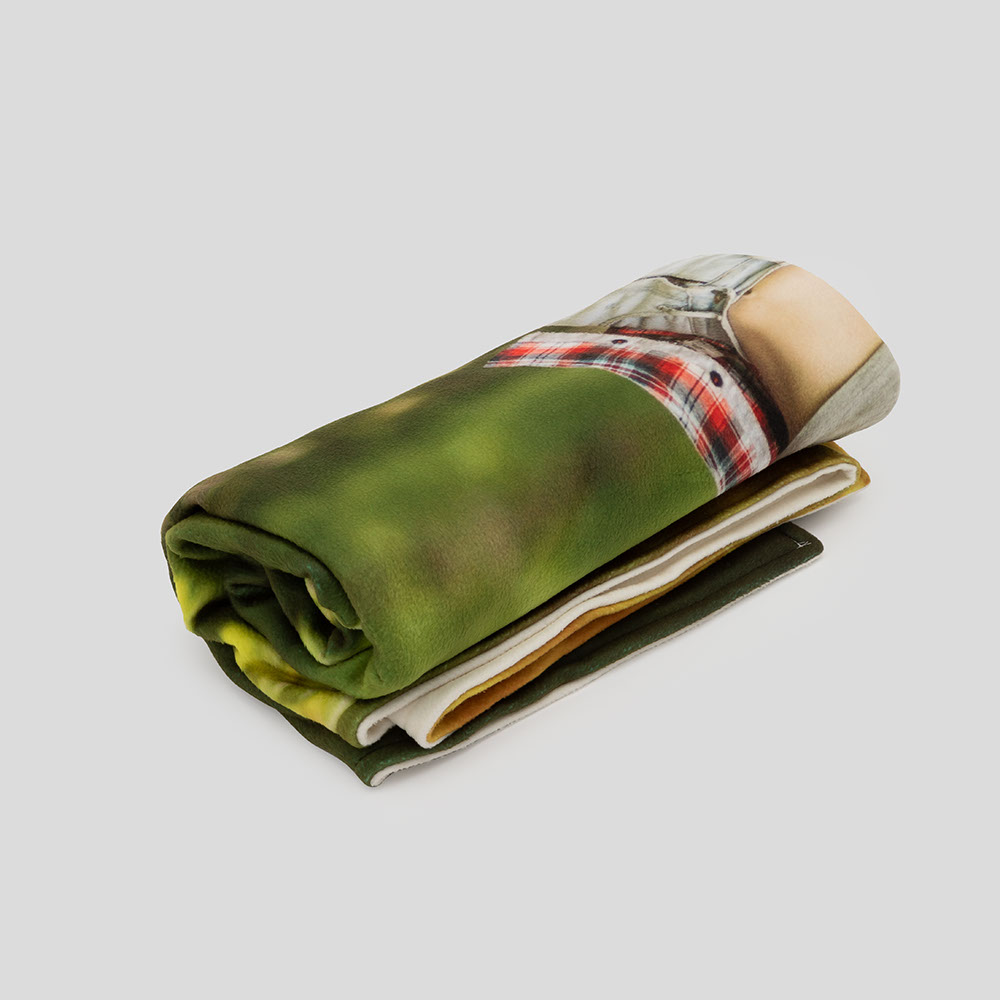 couverture personnalisée en polaire