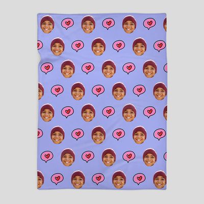 blankets with faces